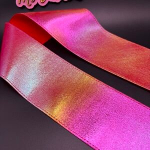 LISTON METALICO ROJO DE 7.5 CM
