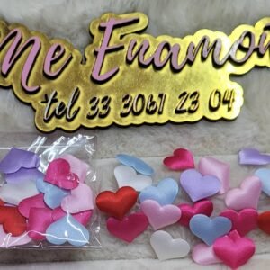 CORAZONES SATINADOS