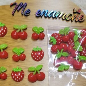 RESINAS DE FRESAS Y CEREZAS