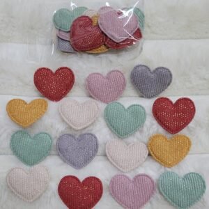 CORAZONES DE PANA BRILLOSOS