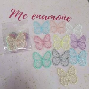 MARIPOSAS BORDADAS