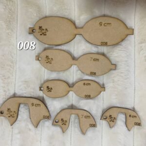 MOLDE DE MDF NUMERO 8