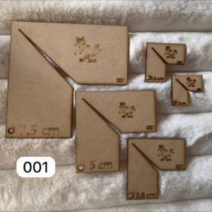 MOLDE DE MDF NUMERO 1