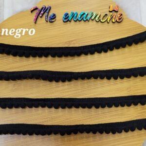 HILO POMPON CHICO NEGRO