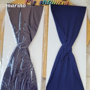 BANDITA PARA CABELLO AZUL MARINO
