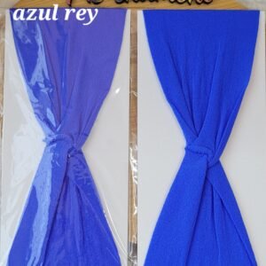 BANDITA PARA CABELLO AZUL REY