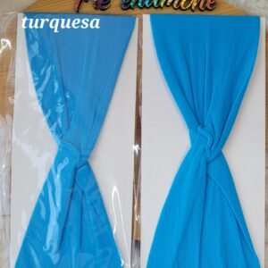 BANDITA PARA CABELLO TURQUESA