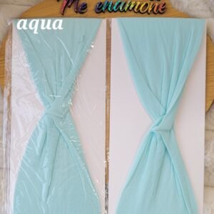 BANDITA PARA CABELLO AZUL AQUA