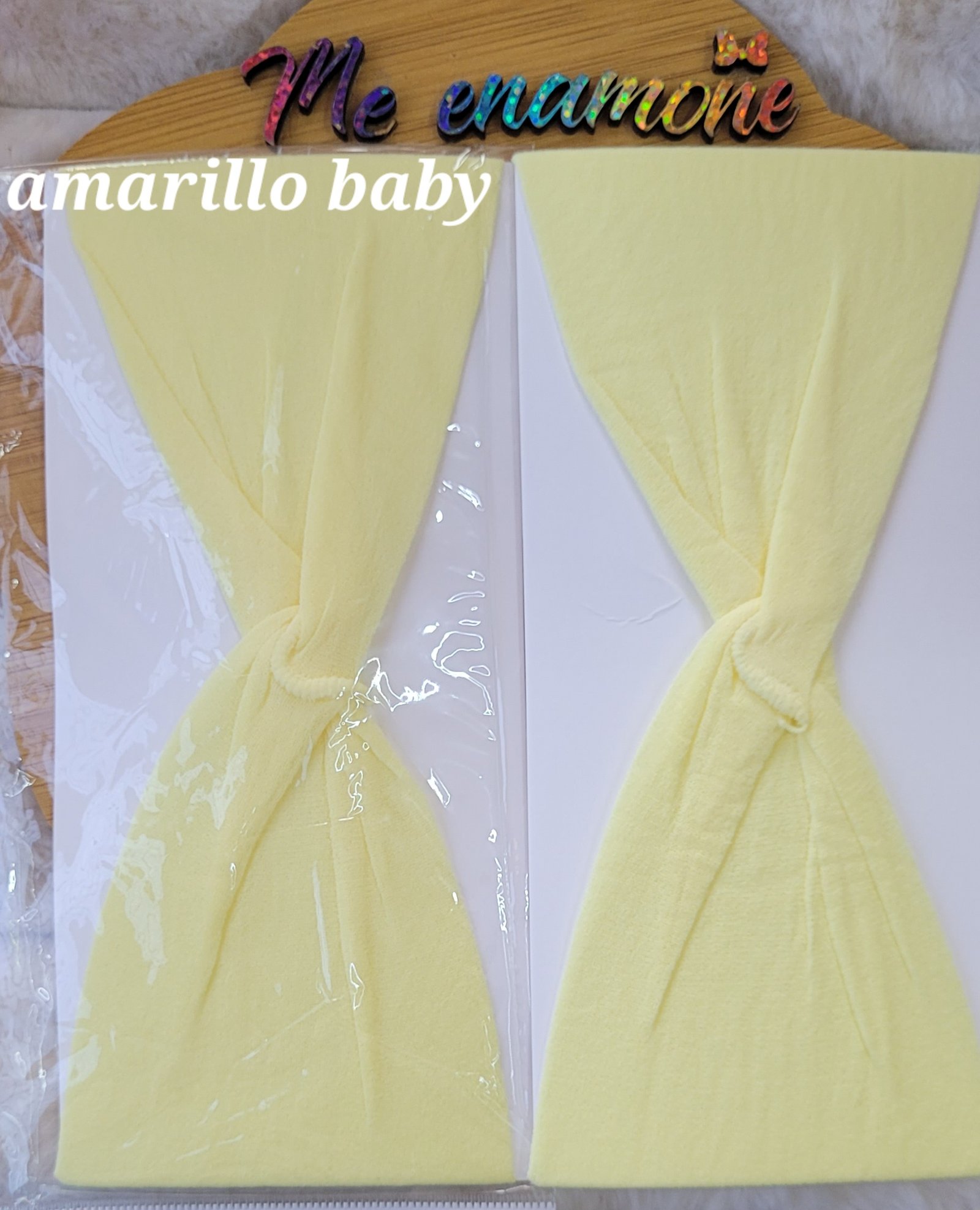 BANDITA PARA CABELLO AMARILLO BABY
