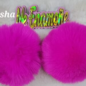 POMPON LLAVERO PAR FIUSHA