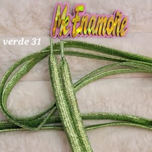 AGUJETA METALICA VERDE MANZANA