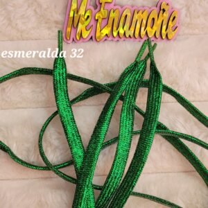 AGUJETA METALICA VERDE ESMERALDA
