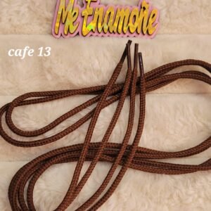 AGUJETA REDONDA COLOR CAFE PAR