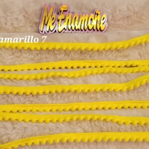 HILO POMPON CHICO COLOR AMARILLO