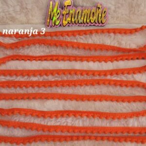 HILO POMPON CHICO COLOR NARANJA
