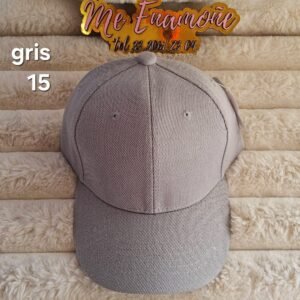 GORRA GRIS