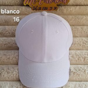 GORRA BLANCA