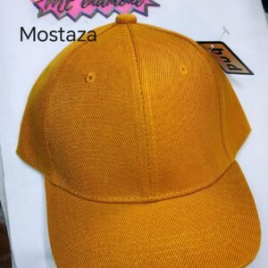 GORRA COLOR MOSTAZA