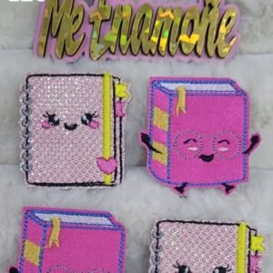 FELTIE PAR "CUADERNO Y LIBRO"